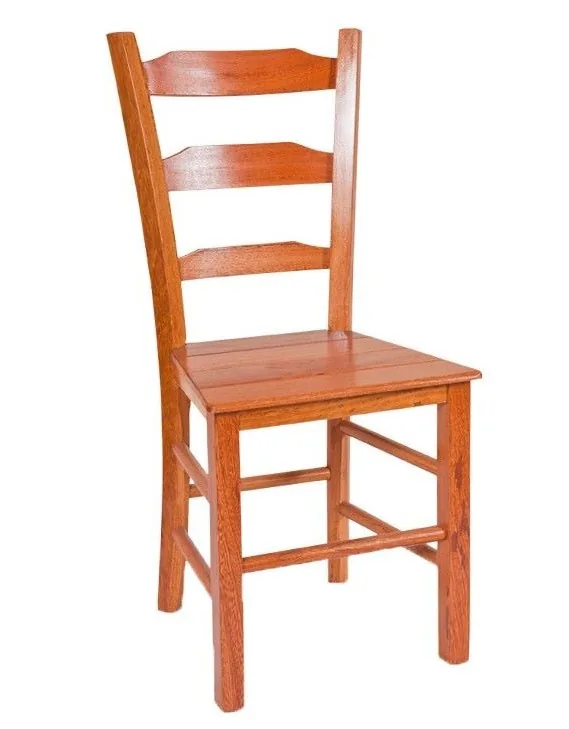 Silla Lagiana grande de madera Noble