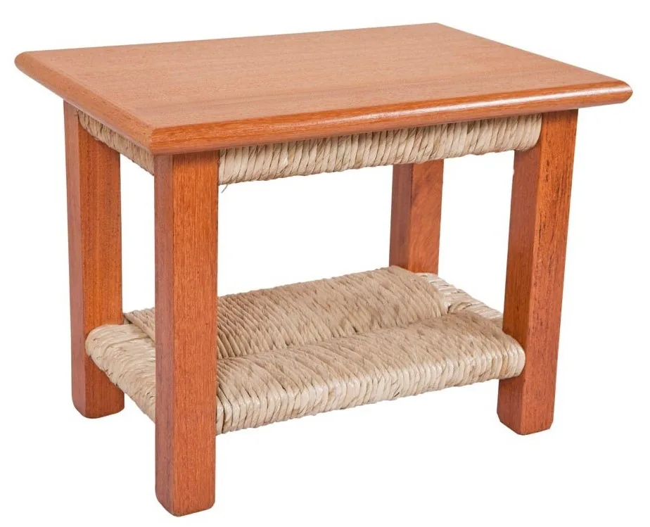 Mesa de centro con rejilla 40cm X 50cm Noble